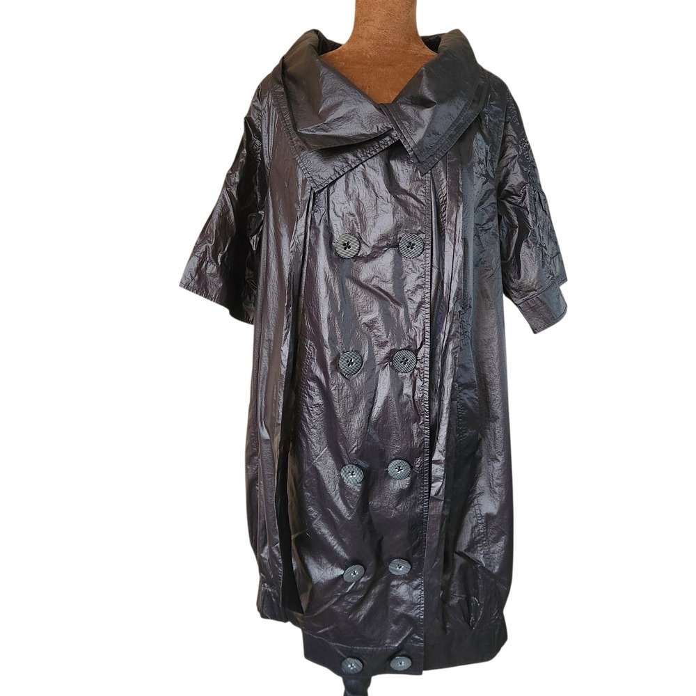 Rachel Rachel Roy Trench Coat Size‎ S Button Up Lightweight Pockets Mid Length